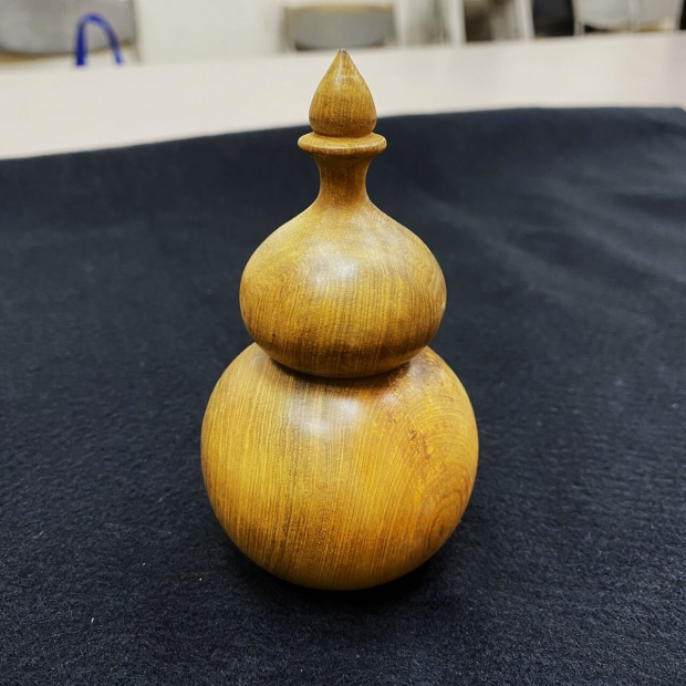 N-00051｜梢楠木｜7cm葫蘆牙籤座