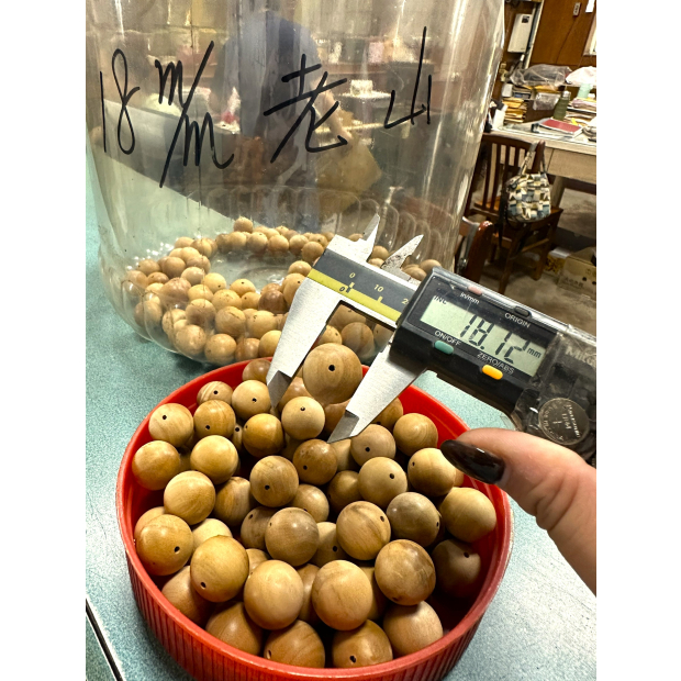 18mm緬甸老山檀珠